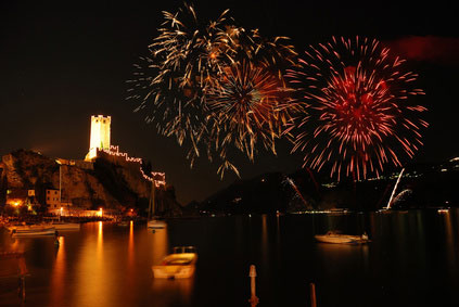 Feuerwerk in Riva